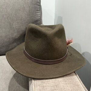 Scala Classico Crushable Wool Felt Outback Hat S/M